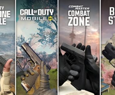 pistols in different fps games!