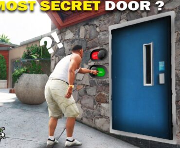 GTA 5 : I Opened The Most Ultimate Secret Door Of Franklin's House.. (GTA 5 Mods)