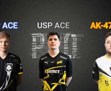 Recent ACE of m0NESY, b1t, and ZywOo (1v3) in Counter-Strike 2. #2