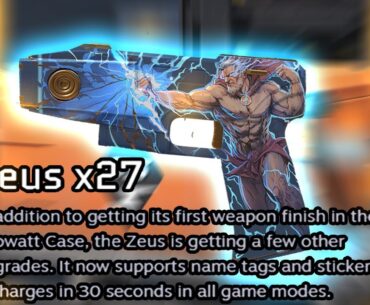 FINALLY A HUGE CS2 UPDATE! (ZEUS SKIN + NEW CASE AND A LOT MORE)