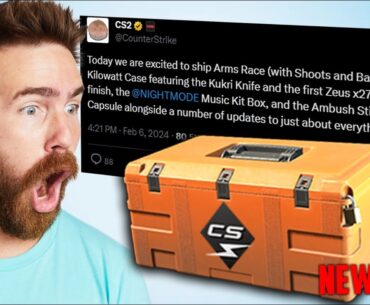 HUGE COUNTER-STRIKE 2 UPDATE! (New cases, Knife, & MORE)