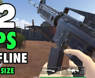 12 Best Offline FPS Games Low Size For Android 2024 PART 10