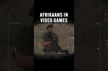 Afrikaans in video games? #southafrica #gaming #videogames #Afrikaans #MGS #farcry #uncharted