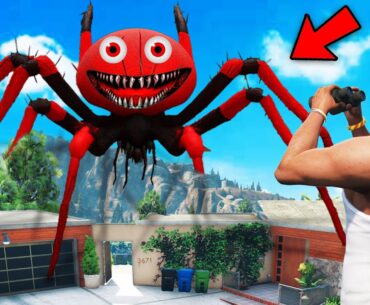 GTA 5 : I Found The Most Scary Monster In The Night In Los Santos GTA 5 !