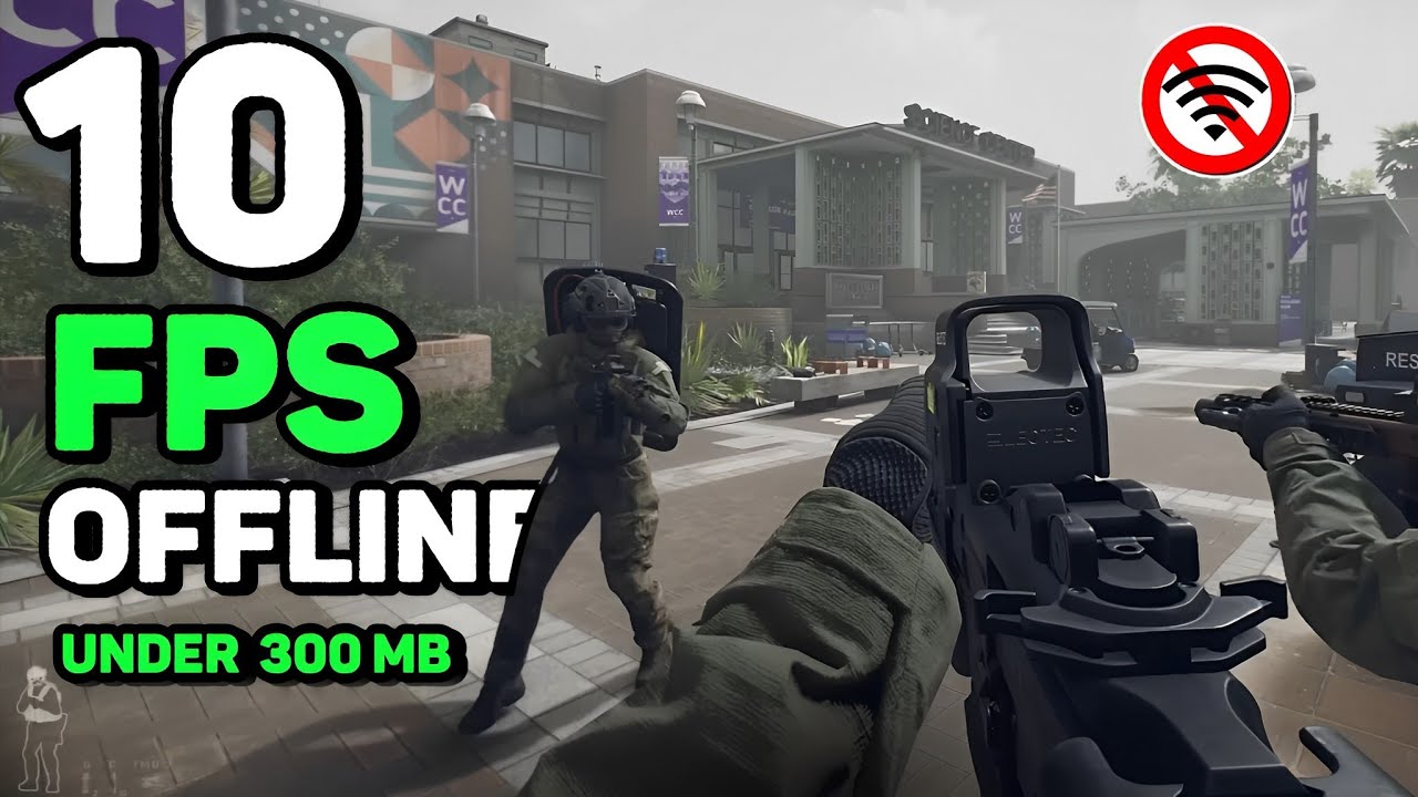 Top 10 Best Offline Fps Games Under 300MB For Android iOS 2024 HD