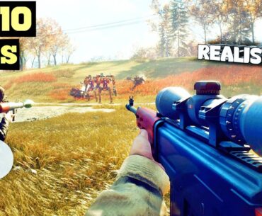 Top 10 Realistic FPS Shooter Games for Android 2024 HD