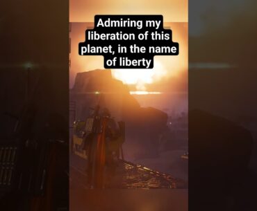 love helldivers #helldivers #helldivers2 #gaming #videogames #fps #liberty