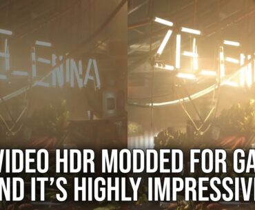 RTX Video HDR Modded For Games... And The Results Are Excellent