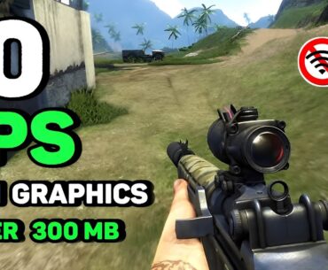10 Best Offline Fps Games Under 300MB For Android iOS High Graphics 2024