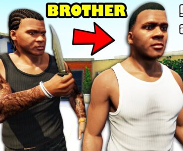 Franklin Attacked By His TWIN BROTHER in GTA 5 | SHINCHAN and CHOP