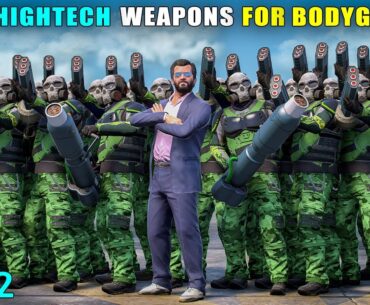 Michael Committed High-Tech Weapons Robbery For Bodyguards | Gta V Gameplay