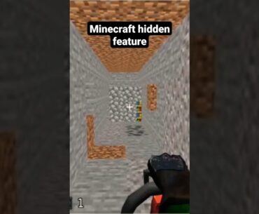 #minecraft #easteregg #secretfeatures #hidden #gaming #fpsgames #cube2 #sauerbraten #gameplay