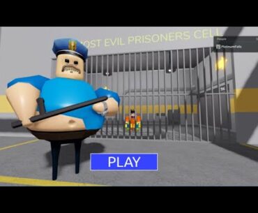 BARRY'S PRISON RUN! (FIRST PERSON OBBY!) #roblox #scaryobby