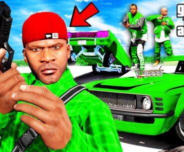 Franklin Join The BIGGEST GANG of Los Santos in GTA 5 | SHINCHAN and CHOP