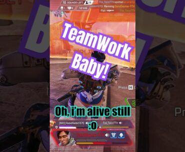 TeamWork = DreamWork #apex #apexlegends #respawn #ea #videogames