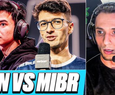FIRST PLAY IN GAMES | FNS Reacts to SEN vs MIBR (VCT Americas Kickoff 2024)