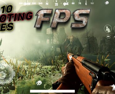 Top 10 FPS Shooting Games For Android | Part 1 | top 10 best Fps shooting games for android 2024
