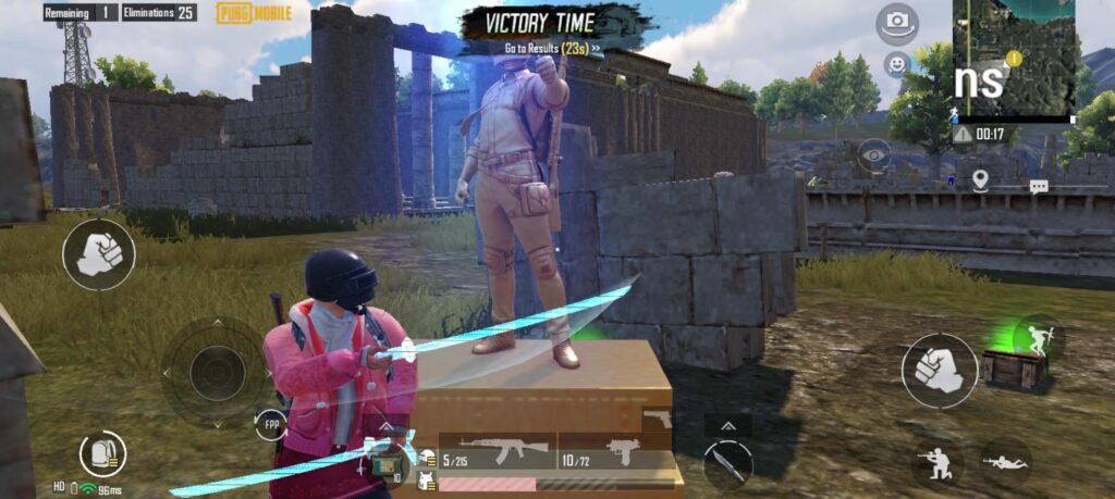 Did a match knife only and solo can you top this?