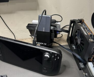 Plugged a RX 6500xt in to a Steam Deck here are the bench marks