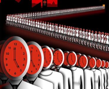 “Automation Society: Workforce” Digital painting