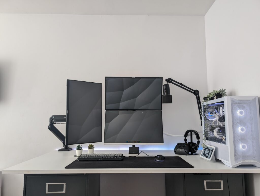 Updated Setup (Black and White)