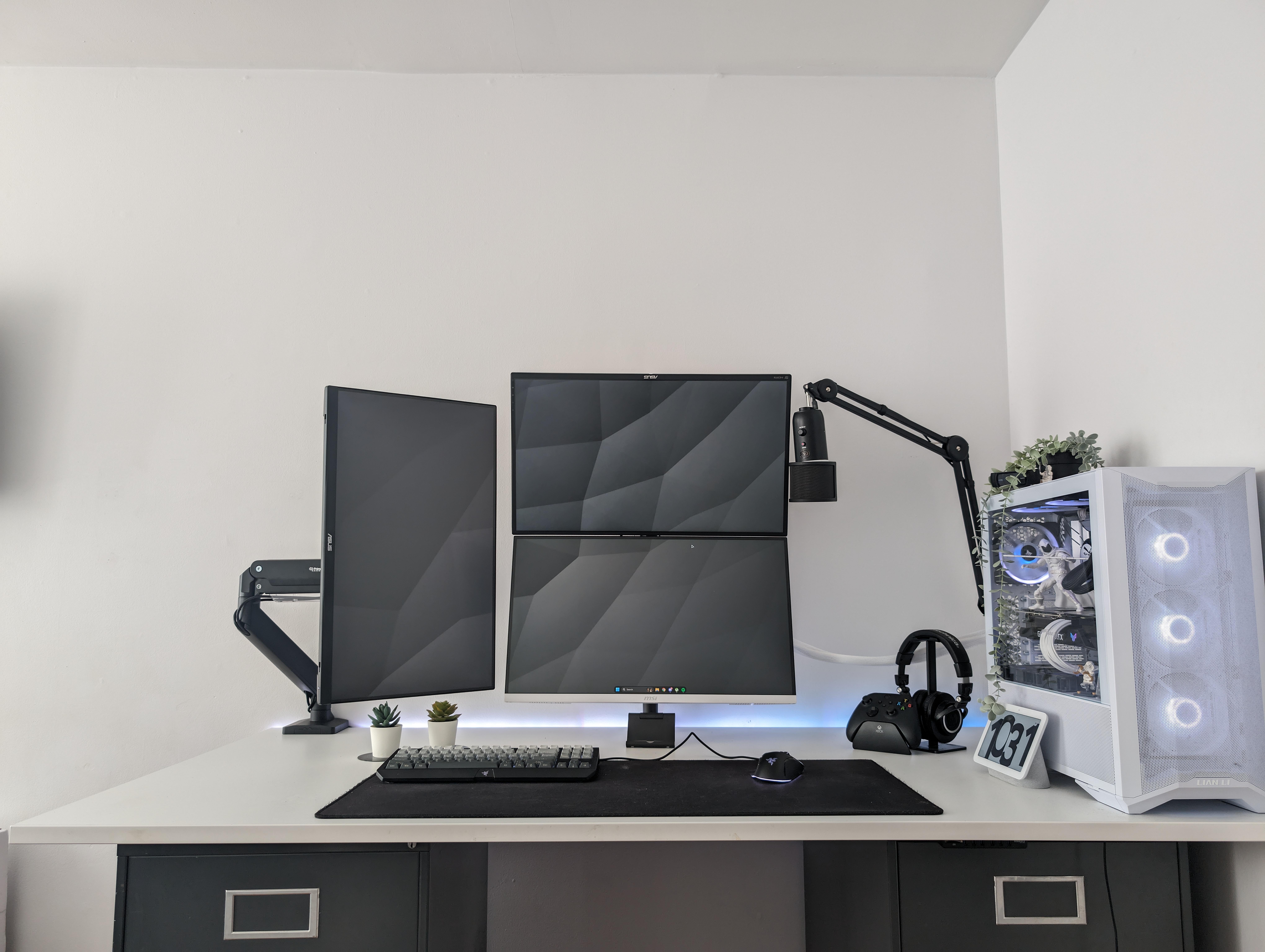 Updated Setup (Black and White)