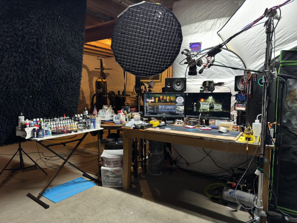 My super functional workshop battle station.