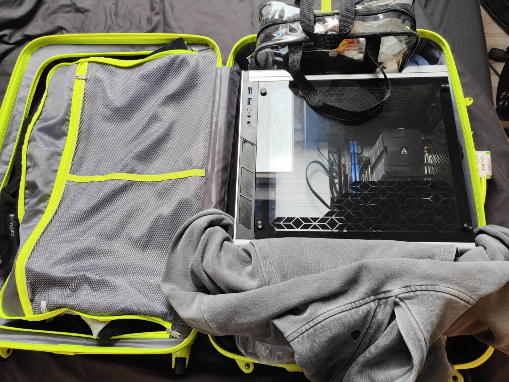 Flying to Germany to meet some gamer friends. Will it survive? Flying to Germany to meet some gamer friends. Will it survive?