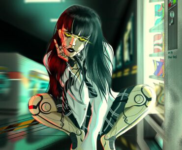 My augmented oc, Olivia