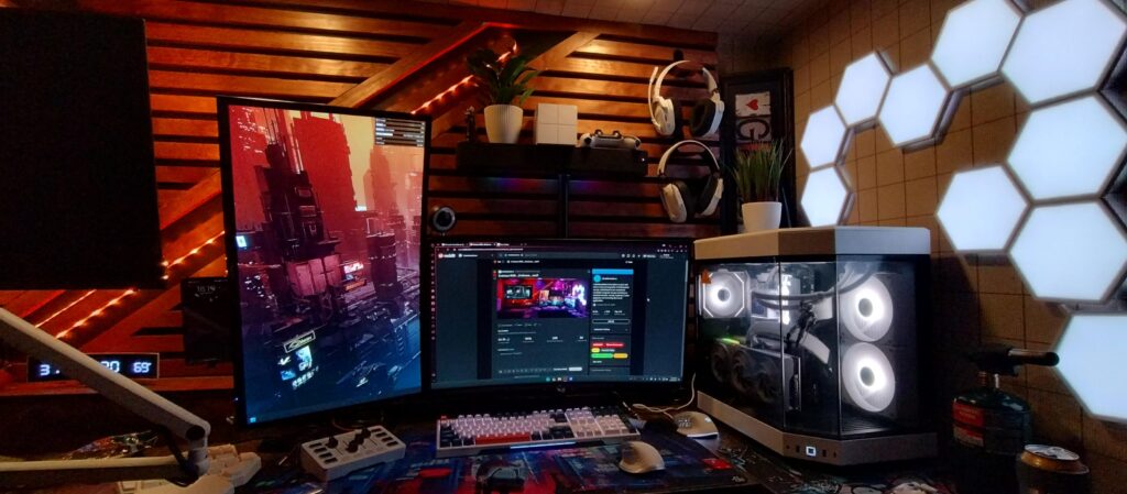 Usual setup Without all the RGB