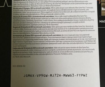 Free month of pc game pass for whoever wants it