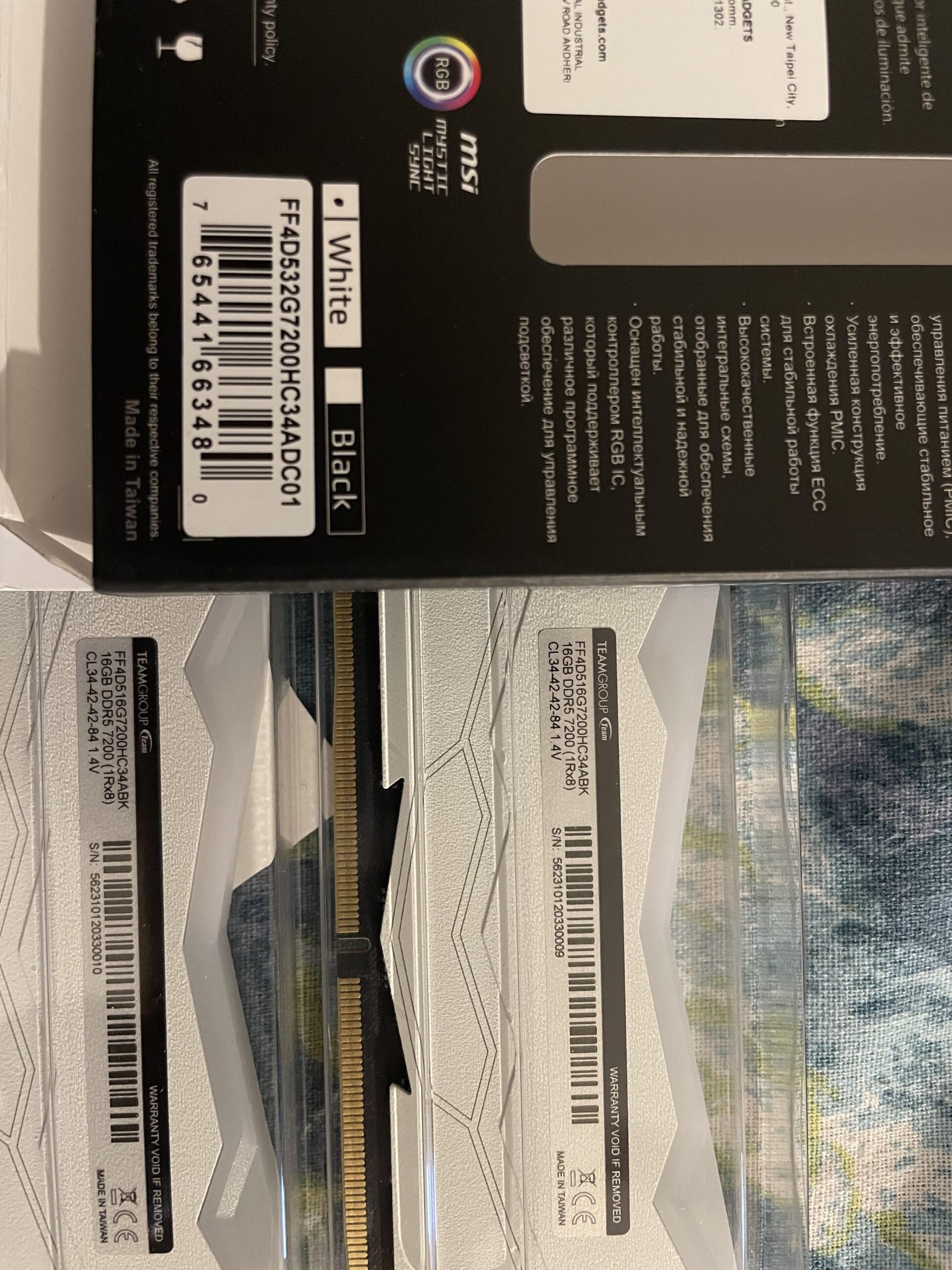 Confusing situation t force ff4d516g7200hc34abk is Hynix m or Hynix a please help? Confusing situation t force ff4d516g7200hc34abk is Hynix m or Hynix a please help?