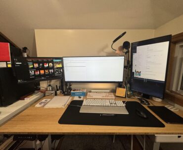 Battle station in the attic