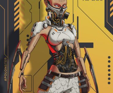 Cyberpunk character artwork