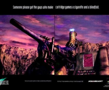 Square really went all-out with the ad campaign for Final Fantasy 7