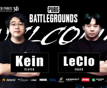Kein and coach LeClo (PGC 2023 Champion with Danawa) joined Enter Force 36