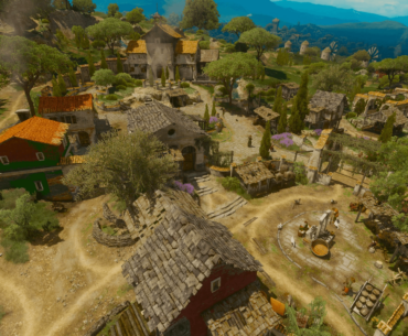 Which other 3rd person games let you build your own town like the Witcher's Corvo Bianco?