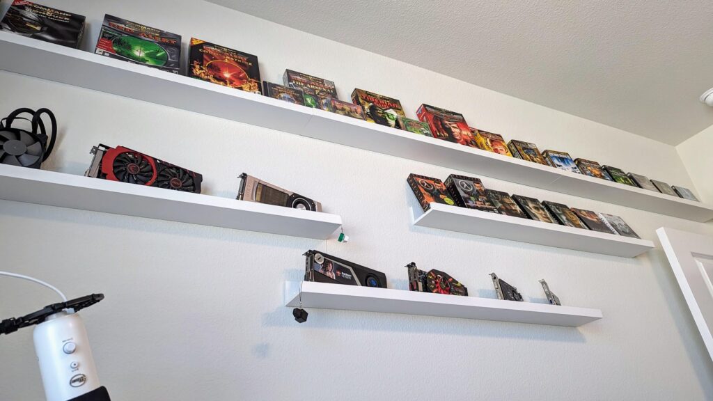 I work from home and when I look up from my desk I get hit with nostalgia every time.