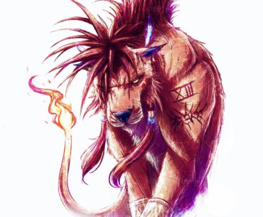 [OC] My New Red XIII Sketch
