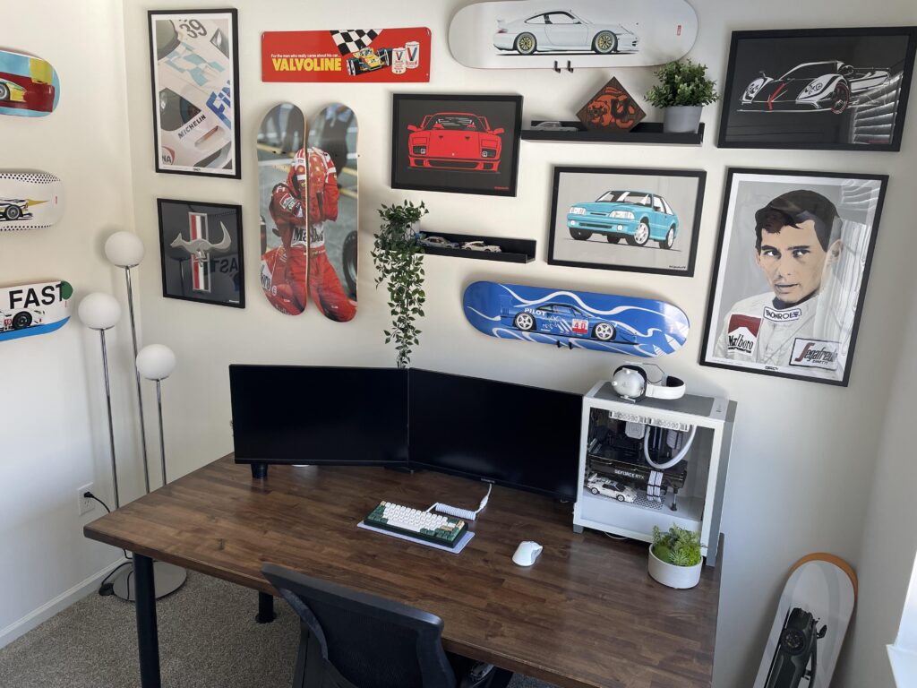 Finally set up some art in the office