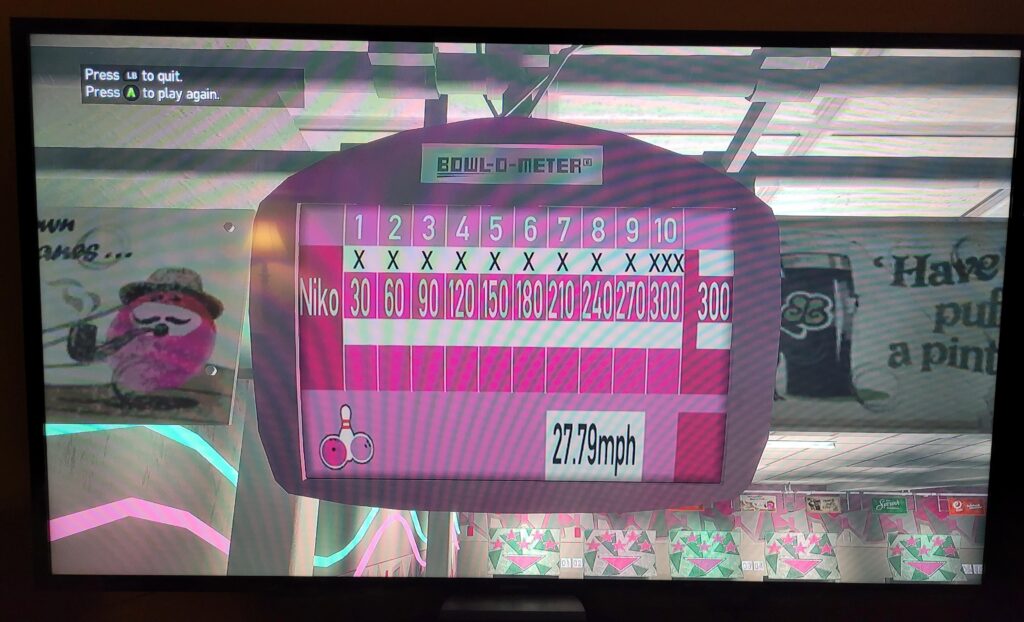 Hey cousin, let's go bowling.