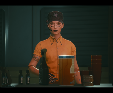 V's new job after the "happy" ending.