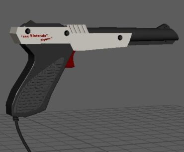 NES Zapper 3D model