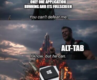 The Window's key's power