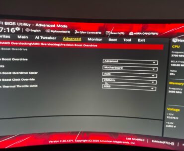Ryzen 5600x w Asus B550-I no curve optimizer