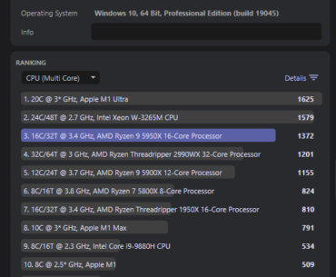New Ryzen 9 5950X Cinebench 2024 MC Score Super Low: 1372