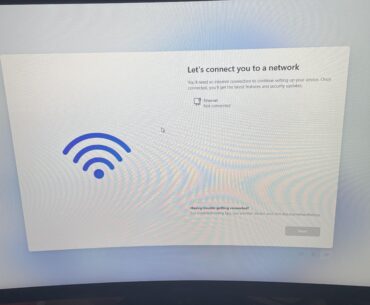 Ethernet connection