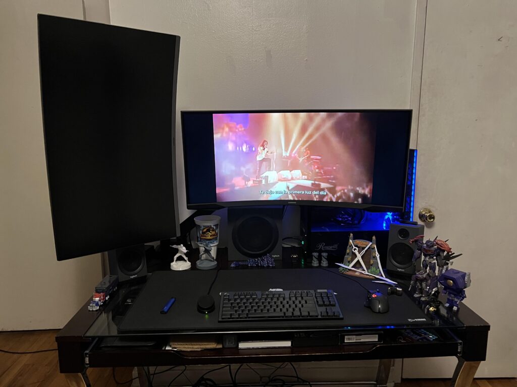 Recently made the switch to dual monitors, thoughts? Any input is welcome. (DisplayPort cord is otw lol)