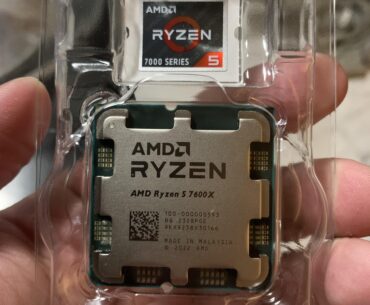 I ordered a Ryzen 5 7600x and this is what i got