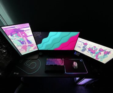 It’s such a strange feeling not having visible cables anywhere.